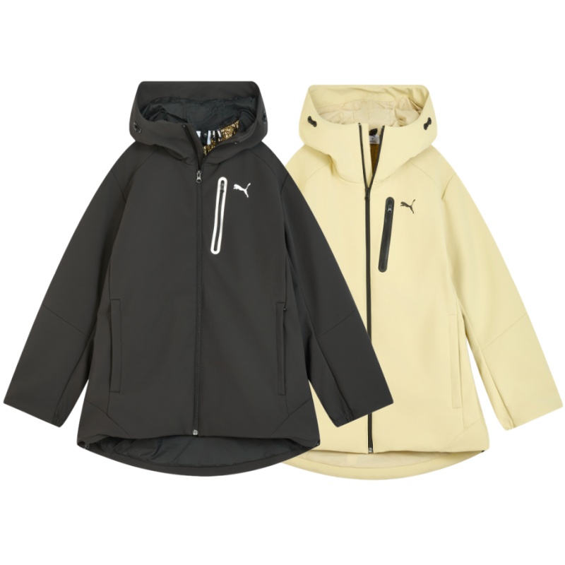 彪马男子三合一抓绒内胆冲锋衣