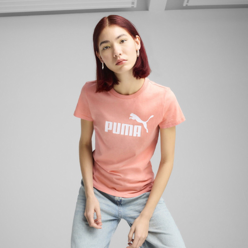 PUMA彪马短袖女纯棉圆领运动T恤