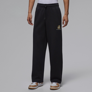 26新款Jordan耐克乔丹运动裤男子马年速干宽松直筒休闲长裤IQ3954