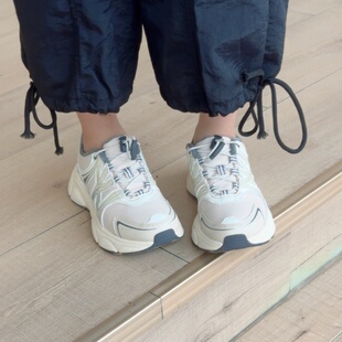 25新款MLB儿童老爹鞋男女童NY复古防滑耐磨运动休闲鞋7ARNJB84N