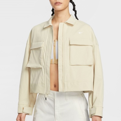 Nike耐克外套女短款工装运动夹克