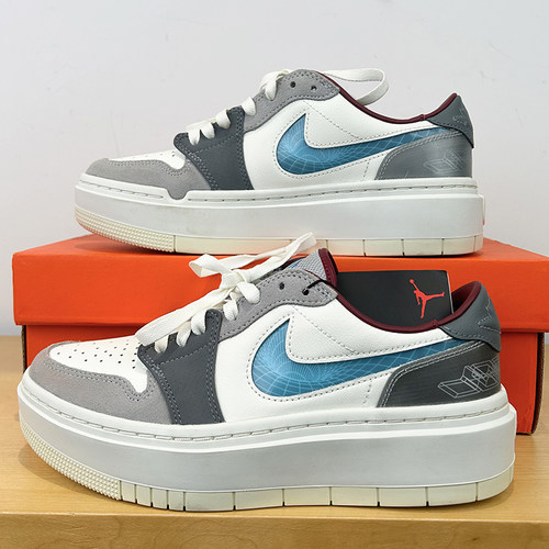 Nike耐克女子AJ1厚底低帮板鞋