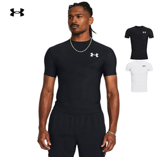 25新款UA安德玛男子短袖HeatGear® OG训练紧身运动T恤1387560