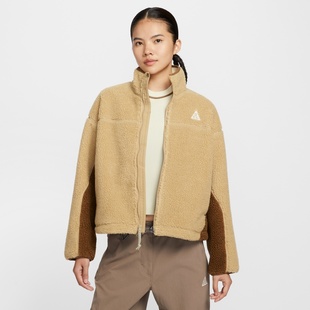 25新款Nike耐克外套女子户外ACG仿羊羔绒保暖休闲运动夹克HV4706