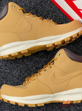 特价Nike耐克男子马丁靴MANOA LEATHER高帮缓震休闲运动鞋454350