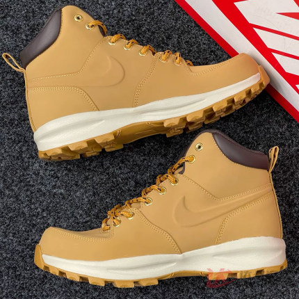 特价Nike耐克男子马丁靴MANOA LEATHER高帮缓震休闲运动鞋454350