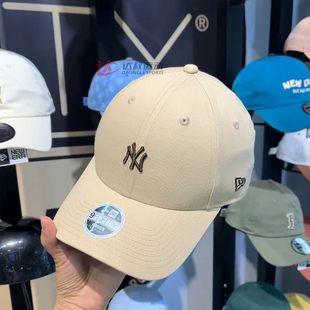 24新款NewEra纽亦华MLB情侣棒球帽男女NY弯檐硬顶鸭舌帽60494785