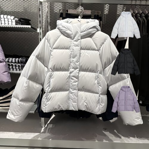 PUMA彪马女保暖连帽运动羽绒服
