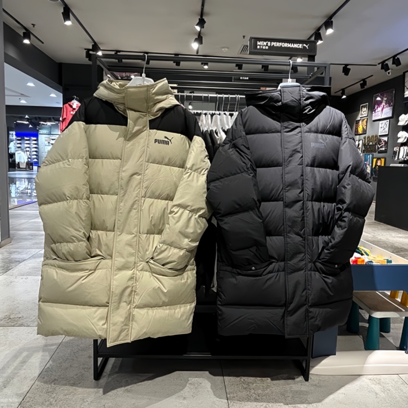 Puma彪马男女连帽保暖运动羽绒服