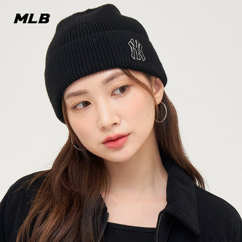 MLB男女毛线帽含羊毛运动帽冷帽