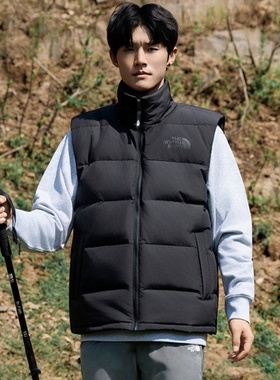 25新款TheNorthFace北面羽绒马甲男子600蓬鹅绒保暖棉羽背心8GK2