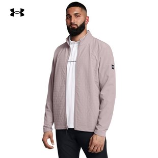 24新款 Pro轻质高尔夫立领运动夹克1387119 UA安德玛男子外套Drive