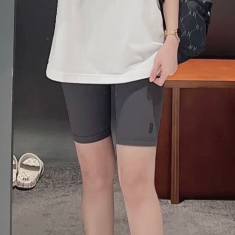 MLB打底裤女运动凉感防晒紧身裤