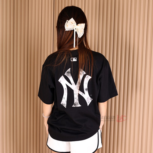 MLB短袖男女凉感宽松休闲运动T恤