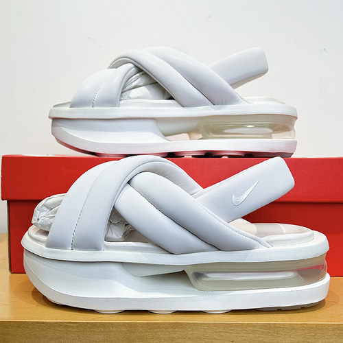 Nike耐克女子气垫厚底凉鞋拖鞋