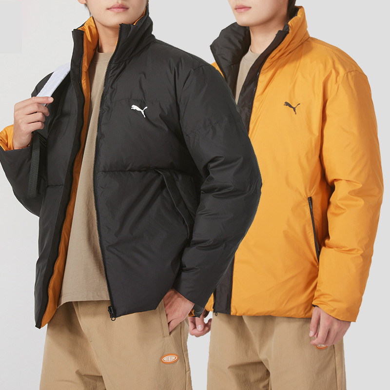 PUMA彪马男女立领保暖羽绒服