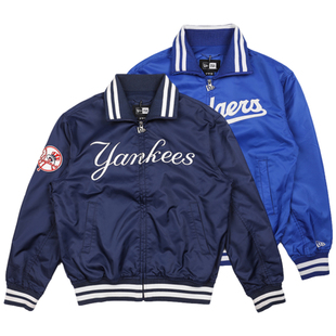 NewEra纽亦华MLB情侣外套男女字母刺绣棒球服运动夹克12544712