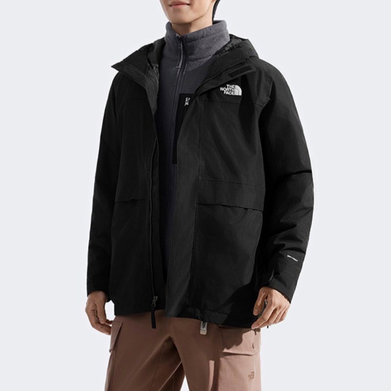 25新款TheNorthFace北面冲锋衣男户外三合一抓绒内胆保暖外套89YX