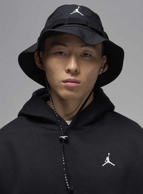 Jordan25新款Nike耐克乔丹渔夫帽男女刺绣遮阳盆帽运动帽HM5753