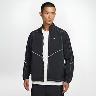 26新款 Nike耐克男子外套跑步健身训练拼接立领梭织运动夹克IF2029