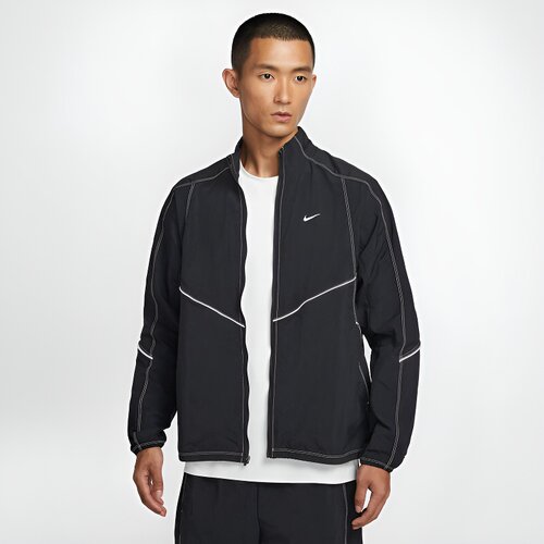 Nike耐克男子拼接立领梭织外套