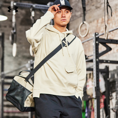 UA安德玛男子抓绒连帽运动卫衣