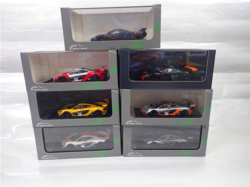 p1gtr汽车模型迈凯轮合金AR