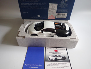 奥拓Autoart1:18布加迪熊猫BUGATTI VEYRON SUPER 合金汽车模型