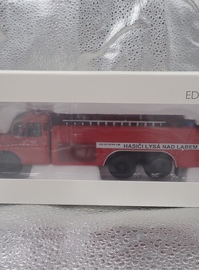 Schuco 舒克 1:43 太脱拉 Tatra T148 消防车救火车卡车合金模型