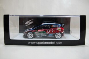 SPARK 1:43 福特福克斯 Ford Fiesta RS WRC Monte 汽车模型
