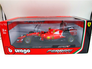 118摆件新款上市FerrarSF15TF1KIMI莱科宁上海站亲笔签名F1车模