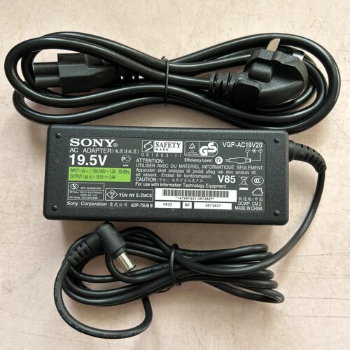 【则天电脑】※全新原装sony笔记本电源19.5V 3.9A，VGP-AC19V20