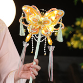 转转蝴蝶灯元 宵节花灯扭扭棒手工编织diy材料包儿童节日礼物玩具