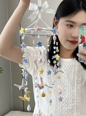 风铃扭扭棒手工编织DIY材料包适合少女卧室宿舍装饰创意挂件礼物