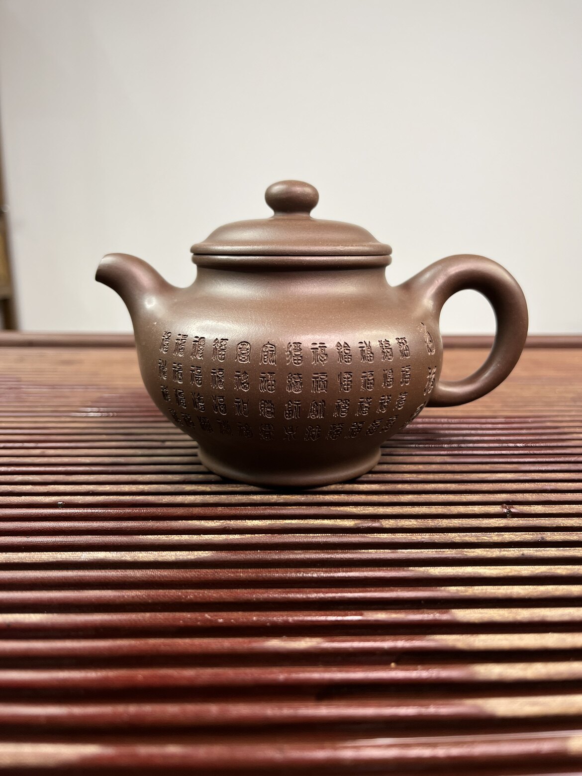 宜兴紫砂壶掇只壶百福壶大品壶350cc大壶捡漏中式紫泥手工中式