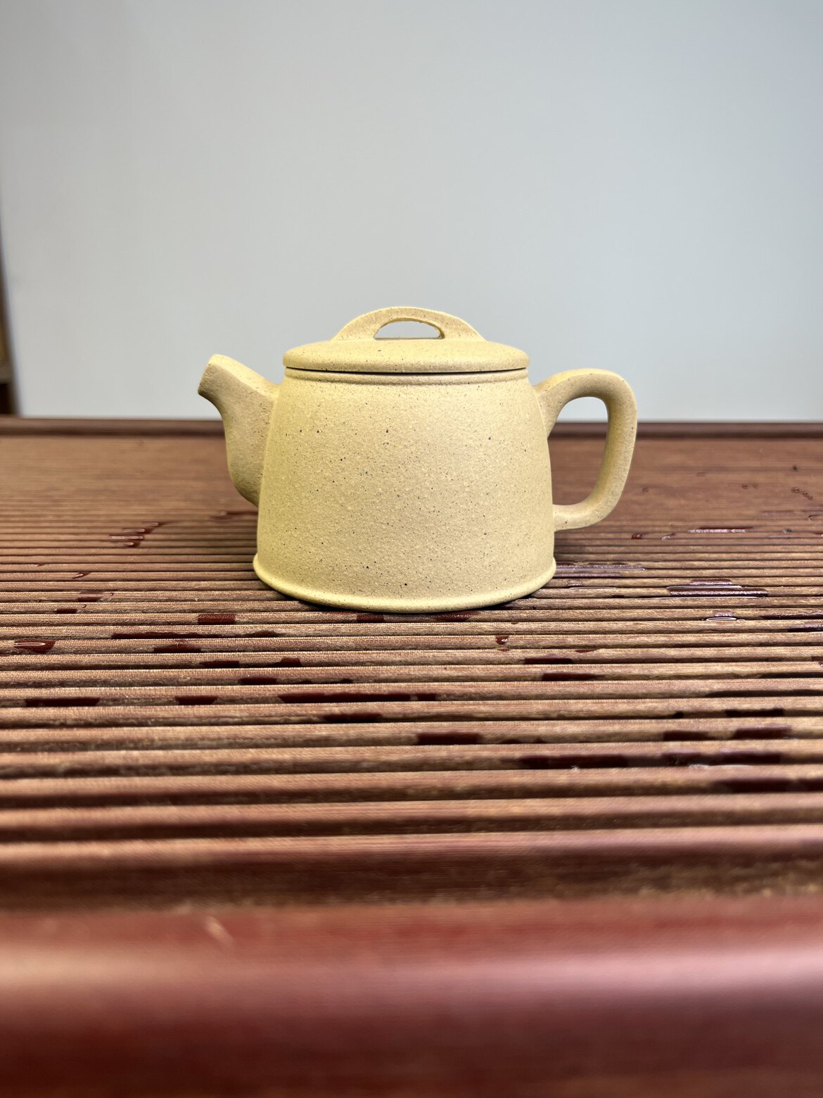 宜兴紫砂壶本山绿泥粗砂26目高汉瓦微瑕壶微瑕茶壶微瑕紫砂壶本绿
