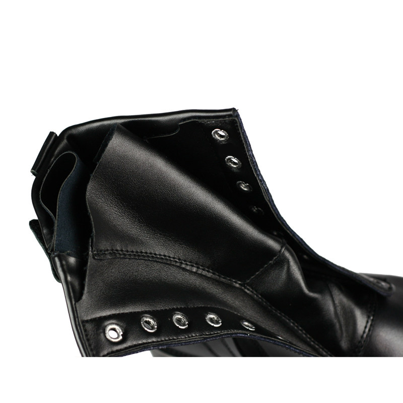 Bottes militaires pour homme en cuir - Ref 1399160 Image 4