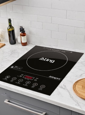 爱庭(Ating)DTL-20A嵌入式电陶炉内嵌智能光波炉整体面板家用高端