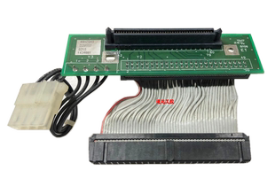 80针硬盘转接卡母头排线现货实图 50针转SCSI 可开票40H7040 SCSI