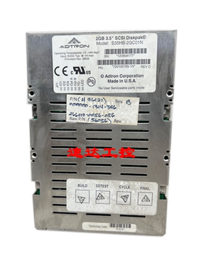 可开票ADTRON S35HB-2GC01N 2GB 3.5 SCSI 50针工业医疗固态硬盘
