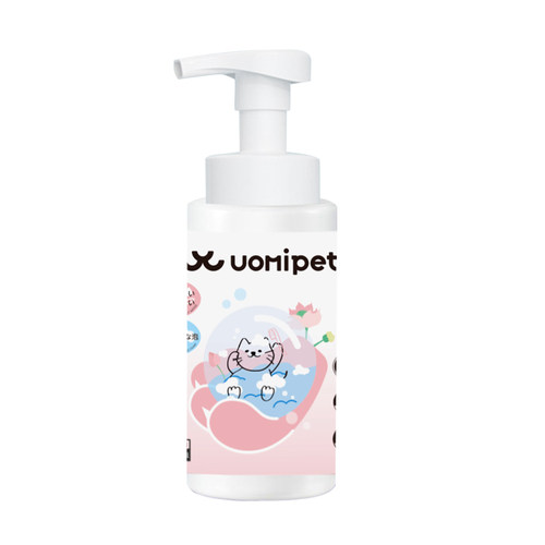 uomipet免洗香波犬猫洁足泡沫