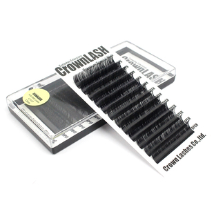 CrownLASH进口皇冠睫毛3D浓密更细更柔BCD0.07单号装 15mm美妆