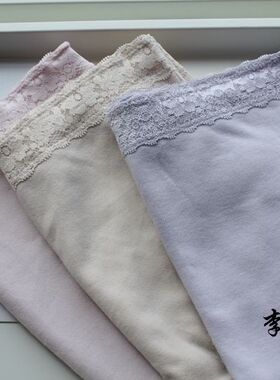 外贸原单日单优质全棉100纯棉 高腰舒适透气大码抑菌女三角内裤T4