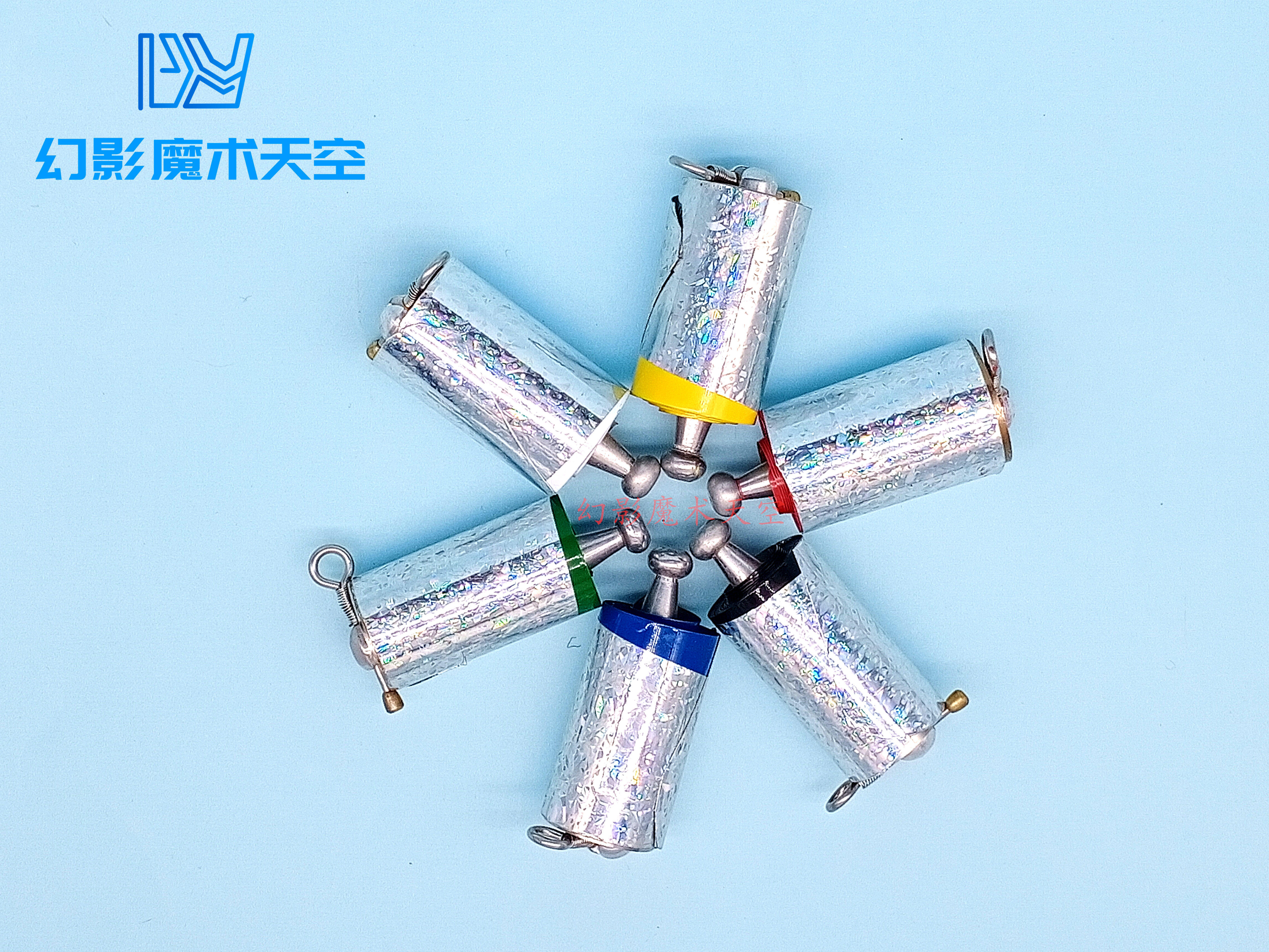 钢制弹棒丝巾变棒魔术道具