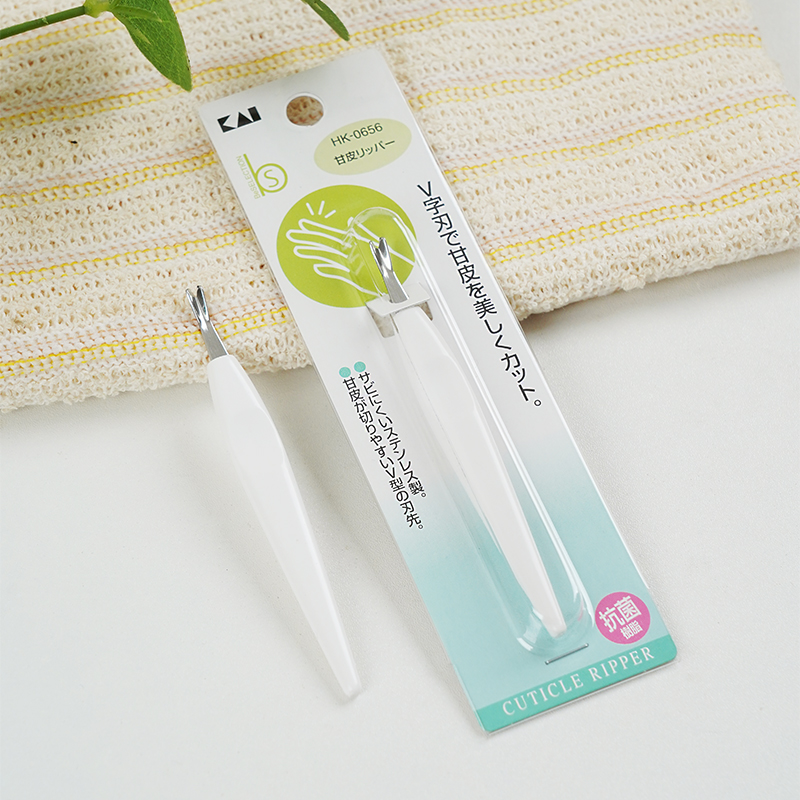 日本进口死皮叉去角质死皮推手部手指甲修剪工具便携式美甲店专用