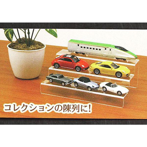 日本进口盲盒展示架手办透明摆柜泡泡玛特扭蛋摆件积木防尘收纳盒
