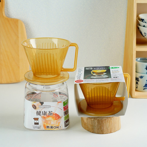 日本滴漏冲咖啡过滤杯扇形过滤器