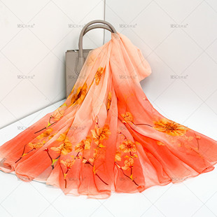 美丝宸2026不掉色140*180大尺寸丝巾春夏洋气沙滩巾披肩秋冬围巾