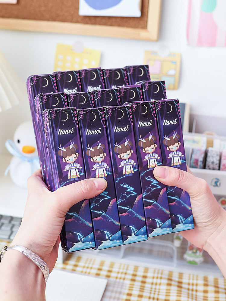 晨光文具林深不知处盲盒笔联名囡茜nanci自动铅笔写不断活动铅笔