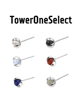 TowerOneSelect官方店ZHAO一颗花椒耳钉925银耳环日常百搭女配饰